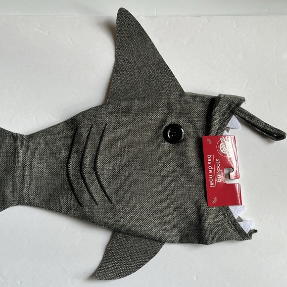 Shark Christmas Stocking Holiday Shark Week NWT - Picture 8 of 8